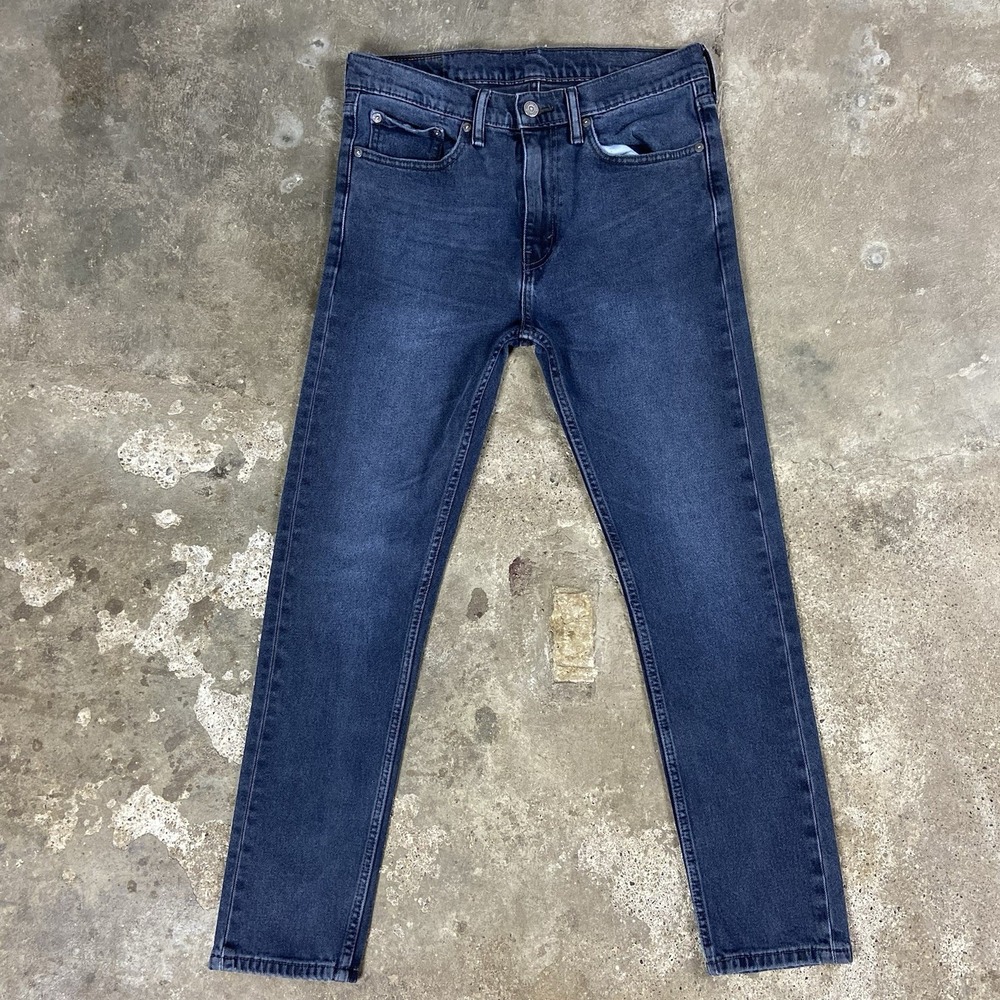 Levi's 510 Jeans Size 32x30 Blue Denim Dark Wash Straight Slim Skinny Stretch